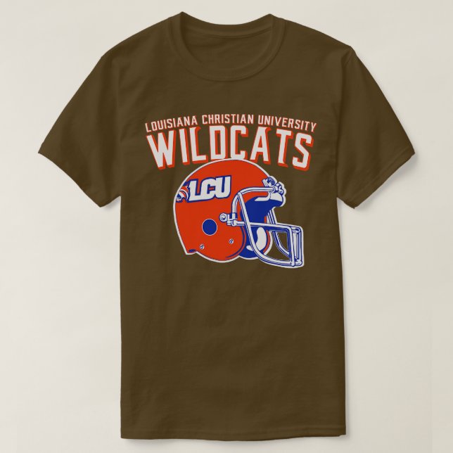 Camiseta Universidad Cristiana de Luisiana Wildcats TShirt (Diseño del anverso)