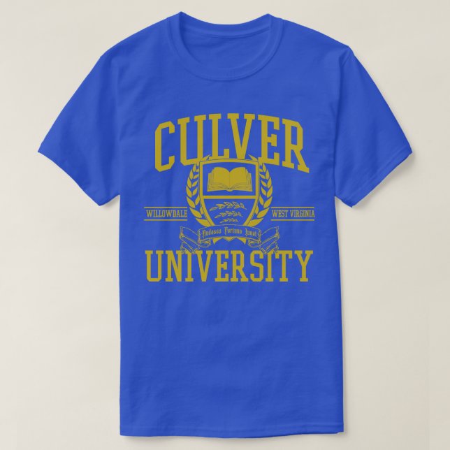 Camiseta Universidad Culver (Diseño del anverso)