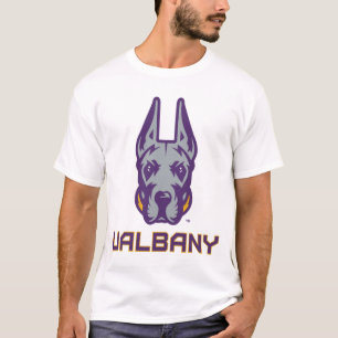 Camiseta Universidad de Albany Great Danes
