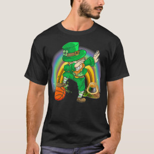 Camiseta Universidad de baloncesto de Dabbing Leprechaun St