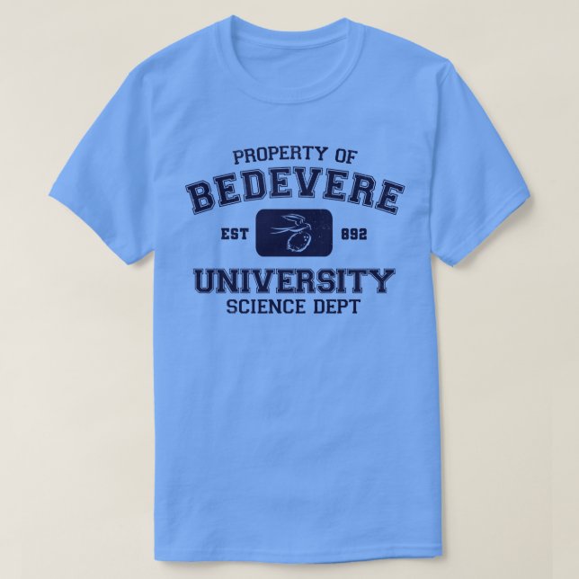 Camiseta Universidad de Bedevere (Diseño del anverso)