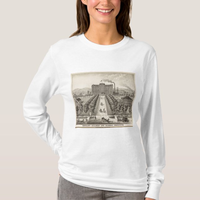 Camiseta Universidad de Bethany, Lindsborg, Kansas (Anverso)