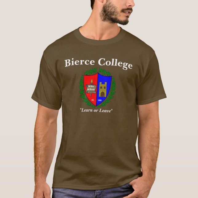 Camiseta Universidad de Bierce (Anverso)