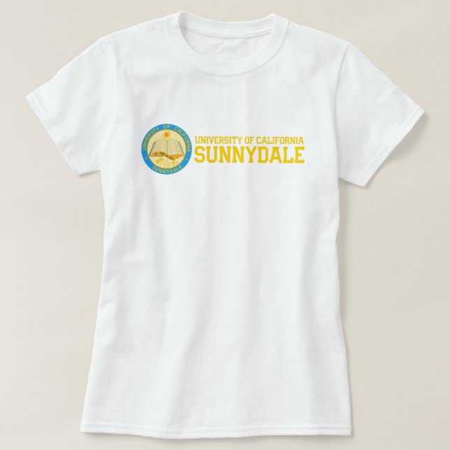 Camiseta Universidad de California, Sunnydale (1) (Diseño del anverso)