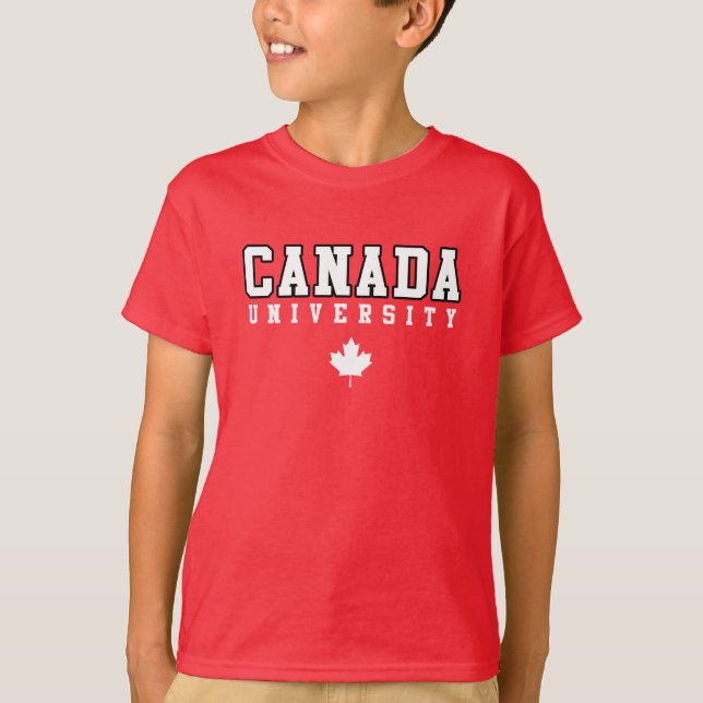Camiseta Universidad de Canadá (Anverso)