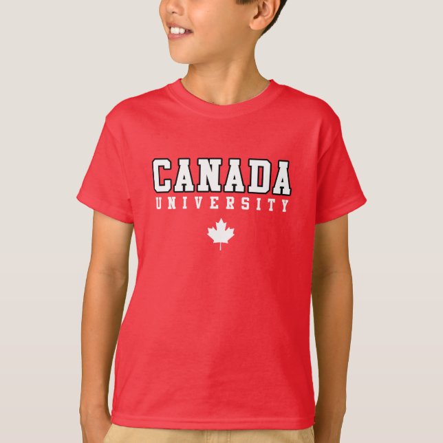 Camiseta Universidad de Canadá (Anverso)