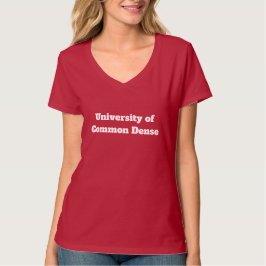 Camiseta Universidad de Defensa Común | Divertido |