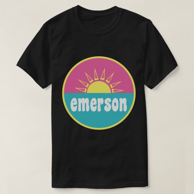 Camiseta Universidad de Emerson (Diseño del anverso)