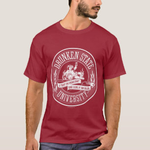 Camiseta Universidad de estado borracha