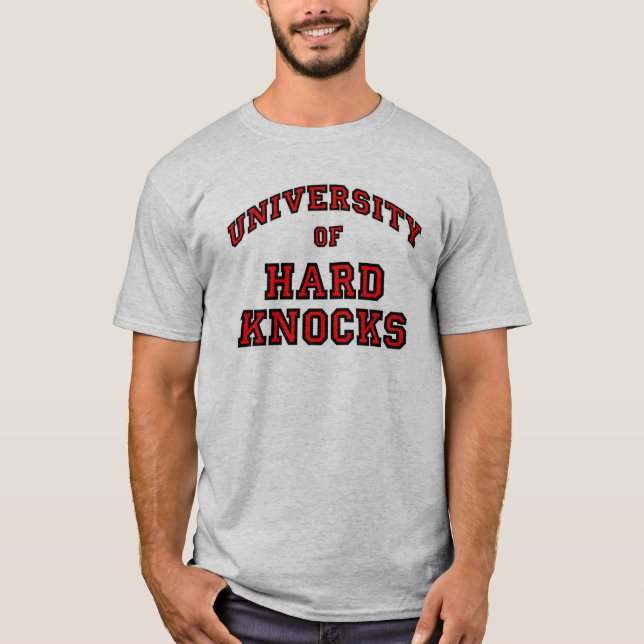 Camiseta Universidad de golpes duros (Anverso)
