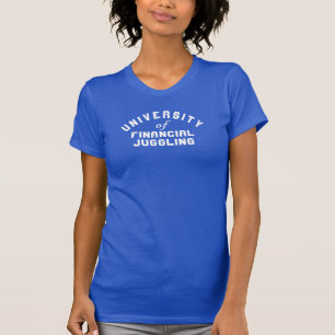 Camiseta Universidad de Gráficos de Malabarismo Financiero