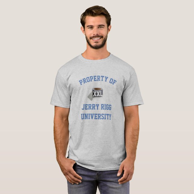 Camiseta Universidad de Jerry Rigg (Anverso completo)