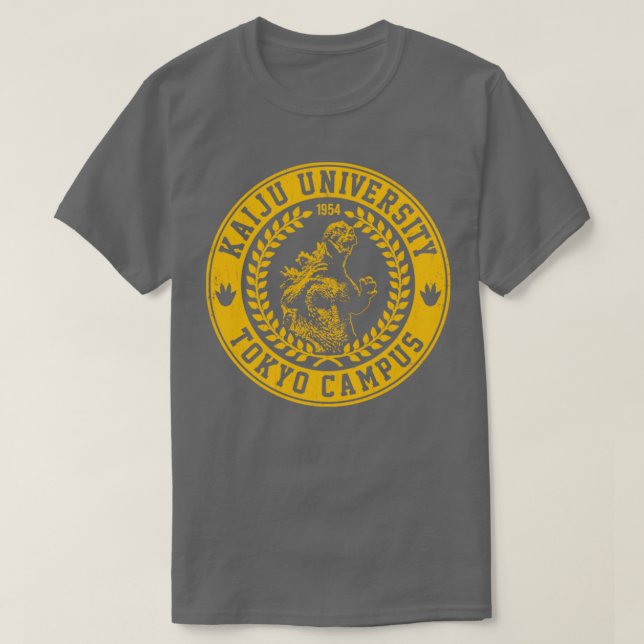 CAMISETA UNIVERSIDAD DE KAIJU (Diseño del anverso)
