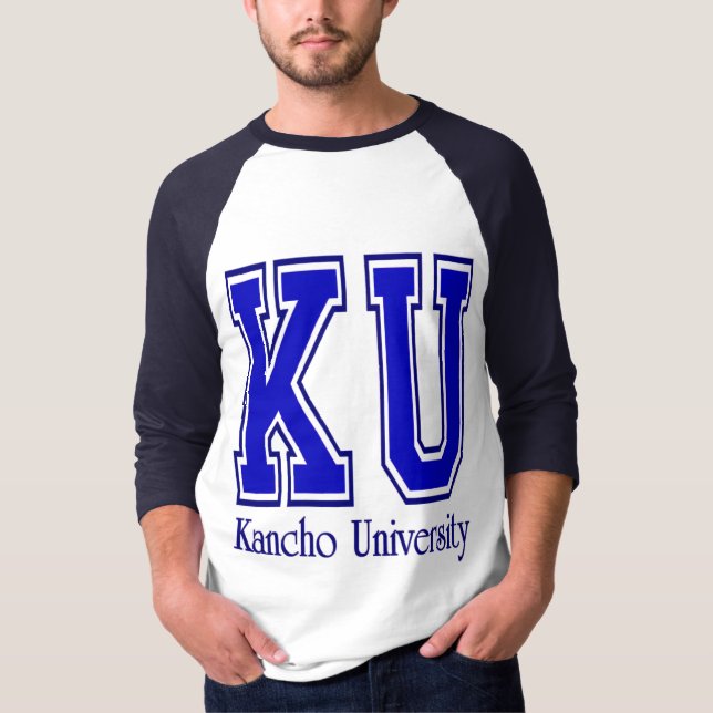 Camiseta Universidad de Kancho - azul (Anverso)