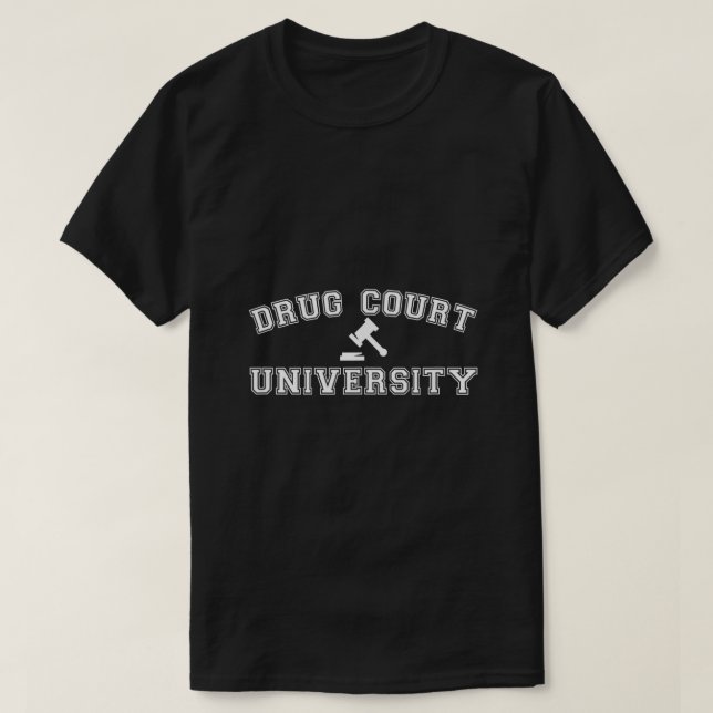 Camiseta Universidad de la Corte de Medicina AA NA Limpia l (Diseño del anverso)