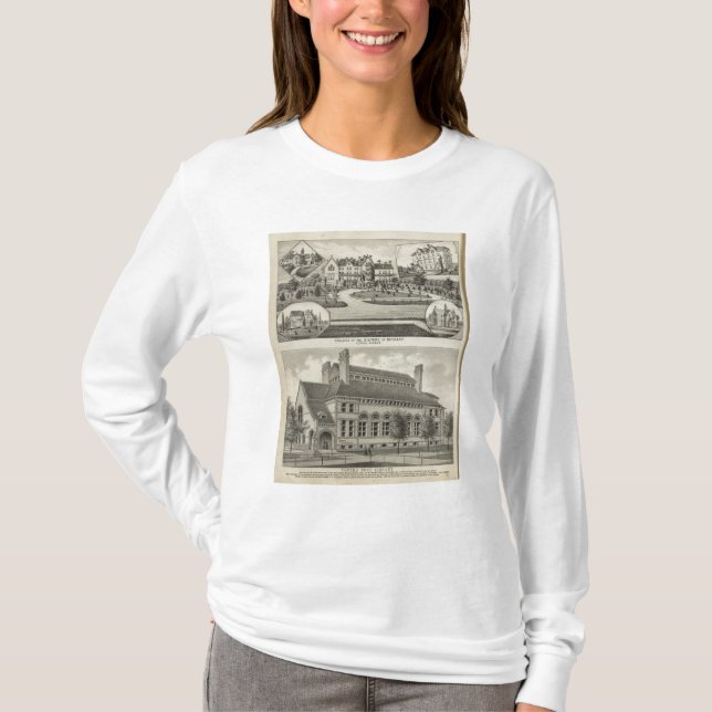 Camiseta Universidad de las hermanas de Bethany (Anverso)