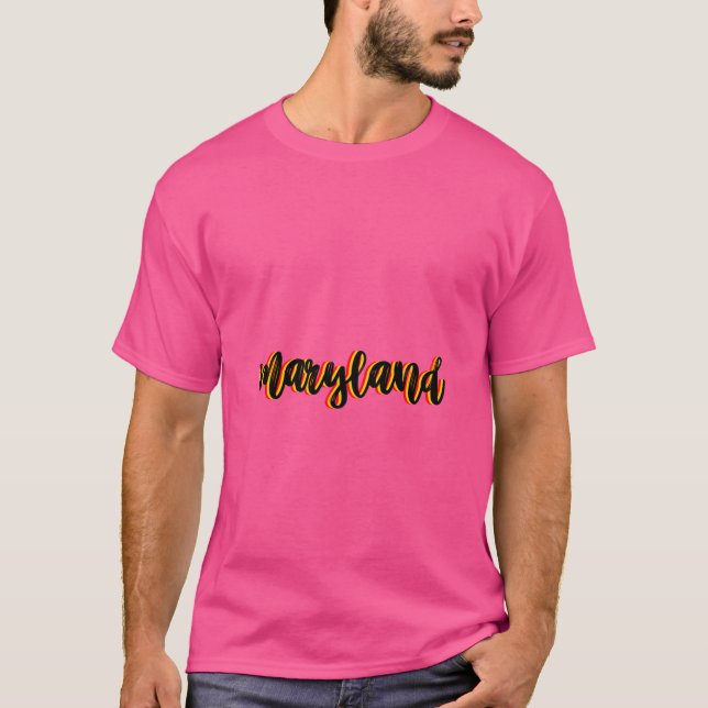 Camiseta universidad de maryland (Anverso)