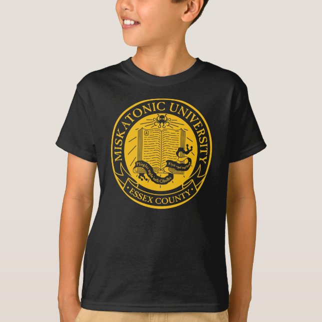 Camiseta Universidad de Miskatonic (Anverso)