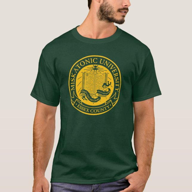 Camiseta Universidad de Miskatonic (Anverso)