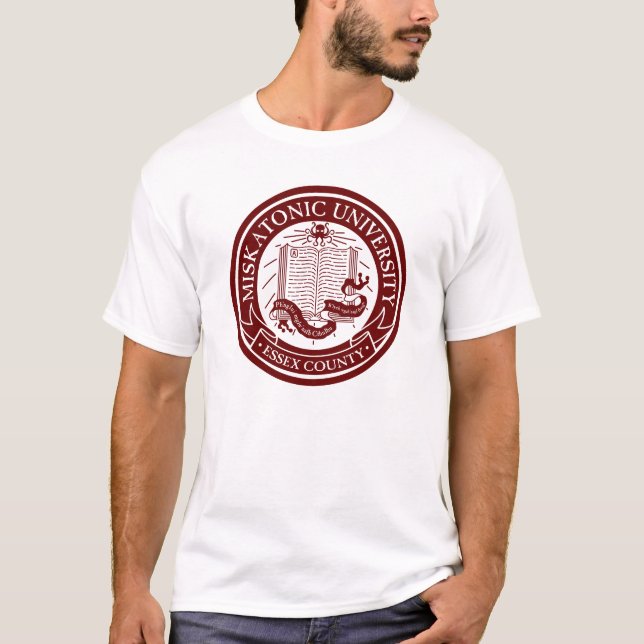 Camiseta Universidad de Miskatonic (Anverso)