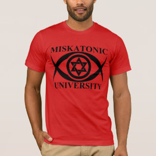 CAMISETA UNIVERSIDAD DE MISKATONIC