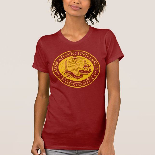 Camiseta Universidad de Miskatonic (Anverso)