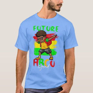 Camiseta Universidad de Negras Histórica para Niños Graduad