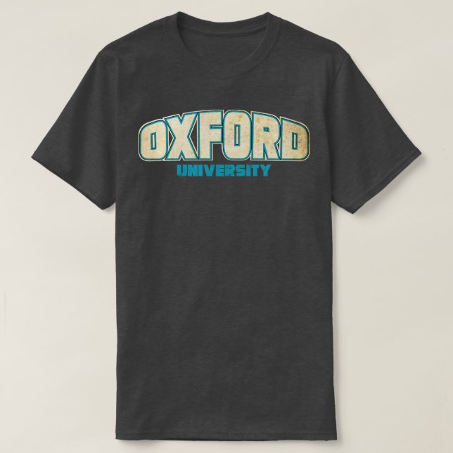 Camiseta Universidad de Oxford Vintage (Diseño del anverso)