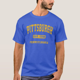 Camiseta Universidad de Pittsburgh Pennsylvania Vintage