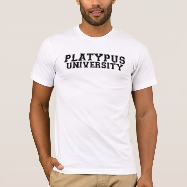 Camiseta Universidad de Platypus (Anverso)