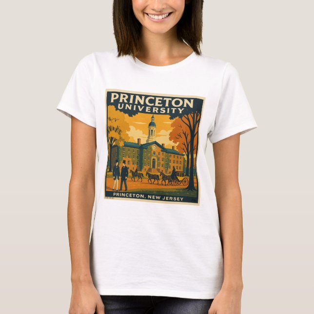 Camiseta Universidad de Princeton - Founders Era Vintage Te (Anverso)