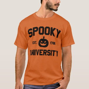Camiseta Universidad De Spooky Establecida En 1786, Pumpkin