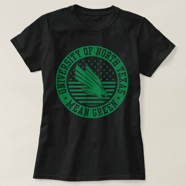 CAMISETA UNIVERSIDAD DE TEXAS DEL NORTE UNT-MERCH-3 (Diseño del anverso)