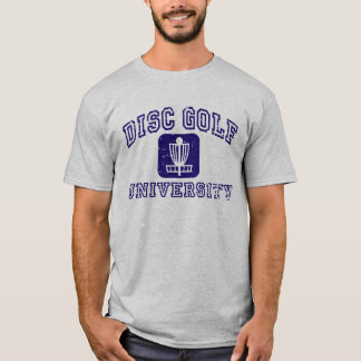 Camiseta Universidad del golf del disco