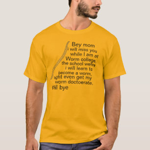 Camiseta Universidad del gusano