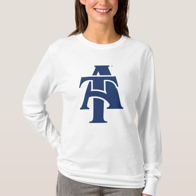 Camiseta Universidad Estatal de Carolina del Norte | Un log (Anverso)