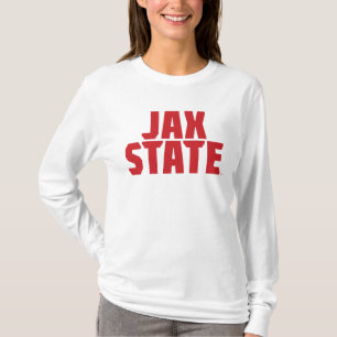 Camiseta Universidad Estatal de Jacksonville JAX STATE Rojo