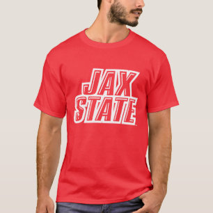 Camiseta Universidad Estatal de Jacksonville LOGO JAX STATE
