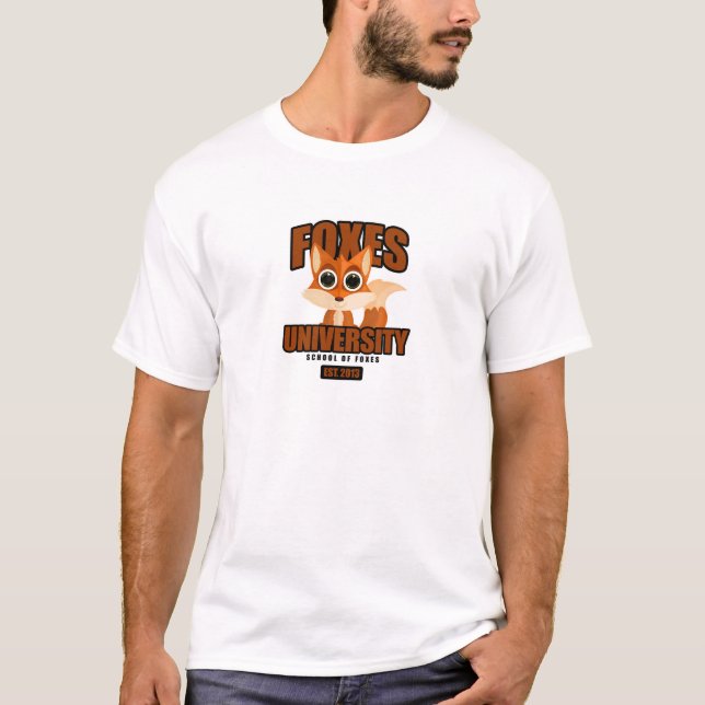 Camiseta Universidad Foxes (Anverso)