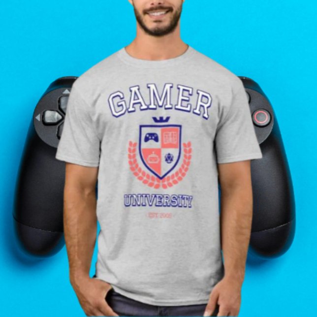 Camiseta Universidad Gamer (Subido por el creador)
