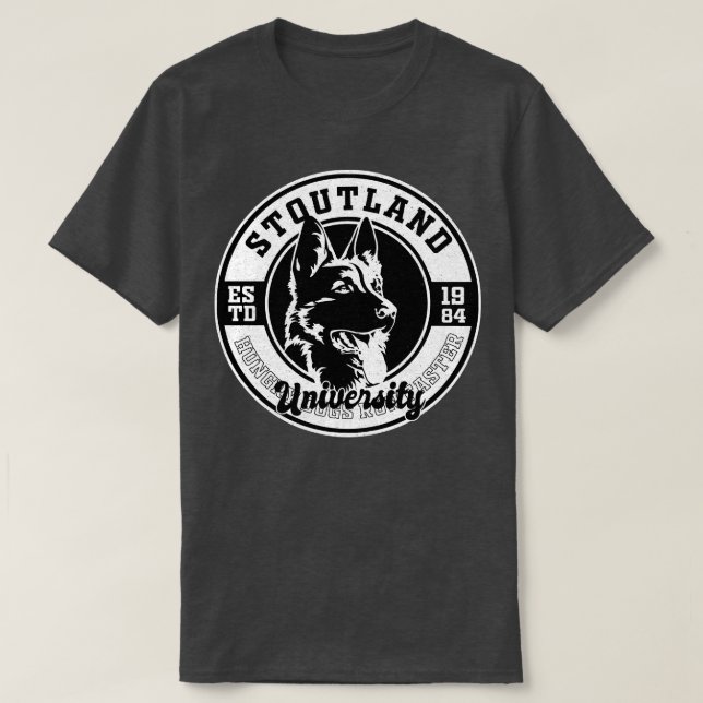 Camiseta Universidad Jeff Stoutland (Diseño del anverso)