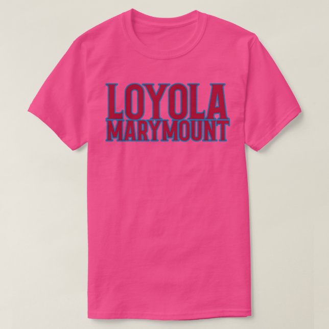 Camiseta universidad loyola marymount (Diseño del anverso)