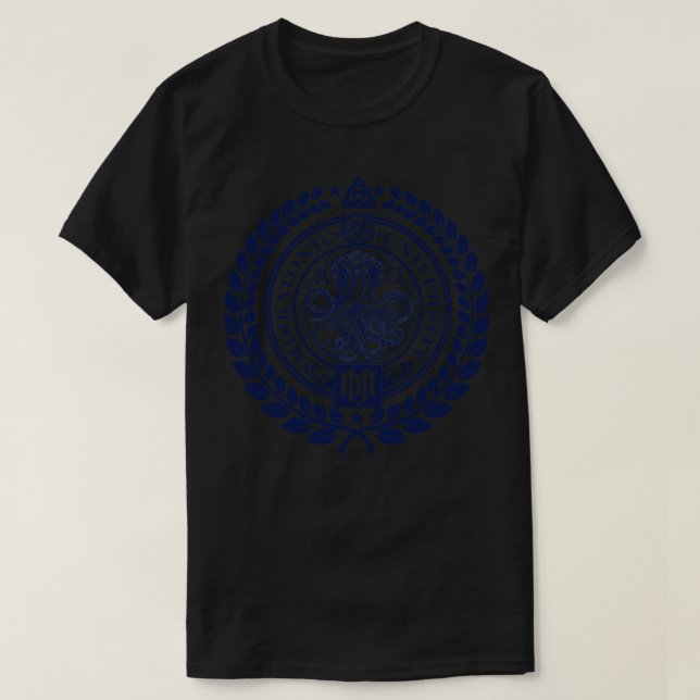 Camiseta Universidad Miskatonic (Diseño del anverso)