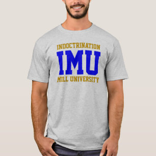 Camiseta UNIVERSIDAD MOLINO DE ADOCTRINAMIENTO - azul y dor