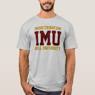 Camiseta UNIVERSIDAD MOLINO DE ADOCTRINAMIENTO - granate y