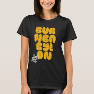 Camiseta Universidad Rasta quema Regga estilo graffiti de B