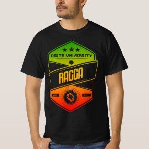 Camiseta Universidad Rasta Ragga Good Vibes Rasta Reggae