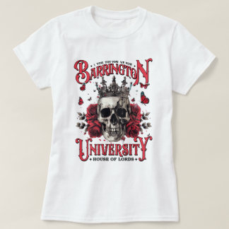 Camiseta Universidad Ritual Oscura Romance Barrington