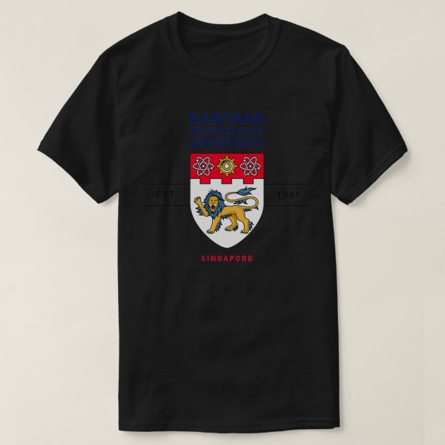 Camiseta Universidad Tecnológica de Nanyang (Diseño del anverso)
