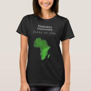 Camiseta Universidad Timbuktu de Historia Negra